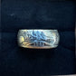 Handmade Sunset Coin Ring