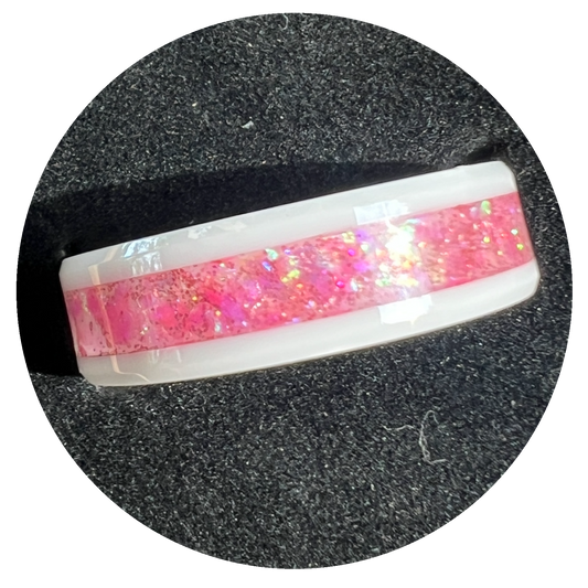 Handmade Pink Opal Ring